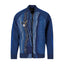 COOGI Sweater Patched Jacket - Blue