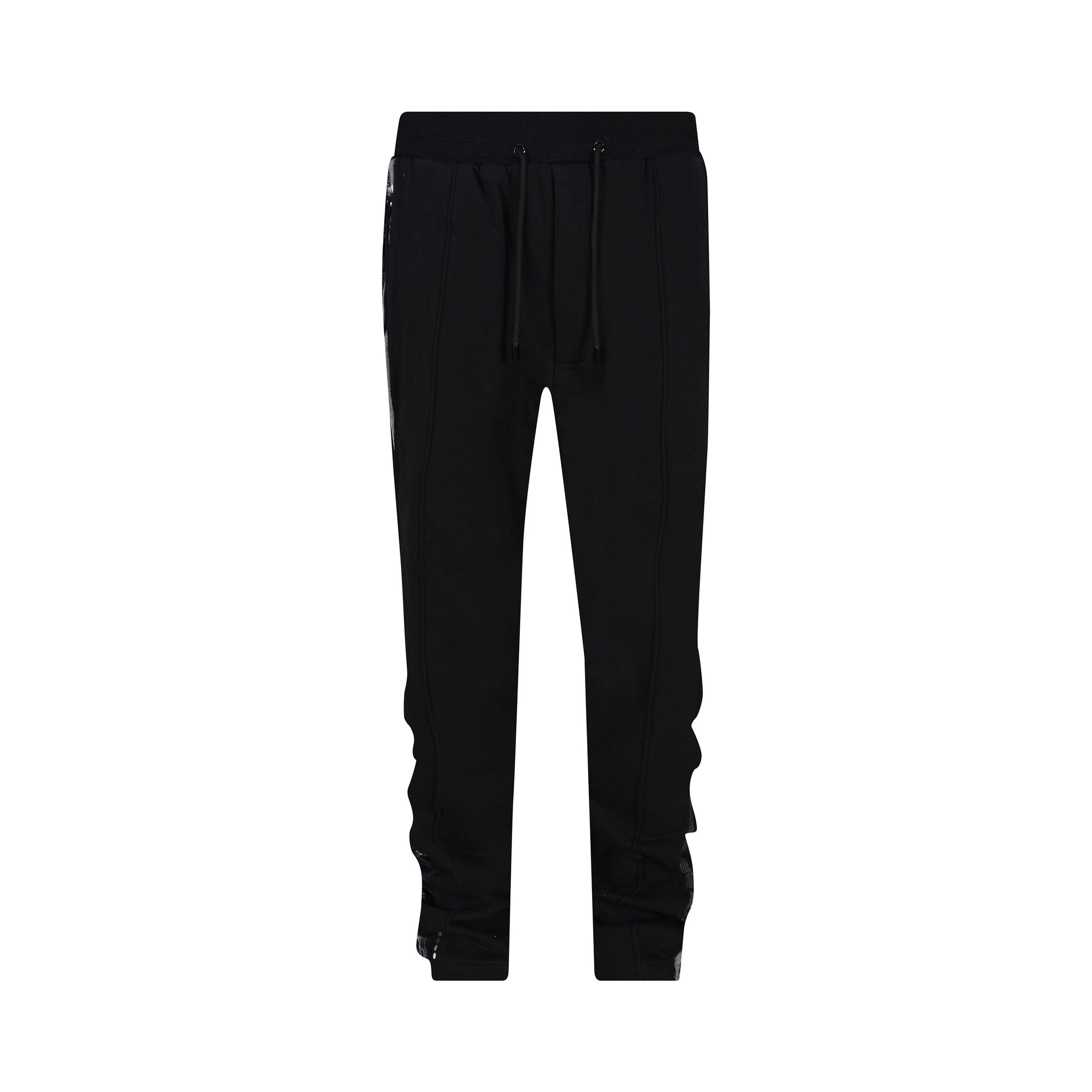 COOGI Sweater Pieced Fleece Jogger - Black