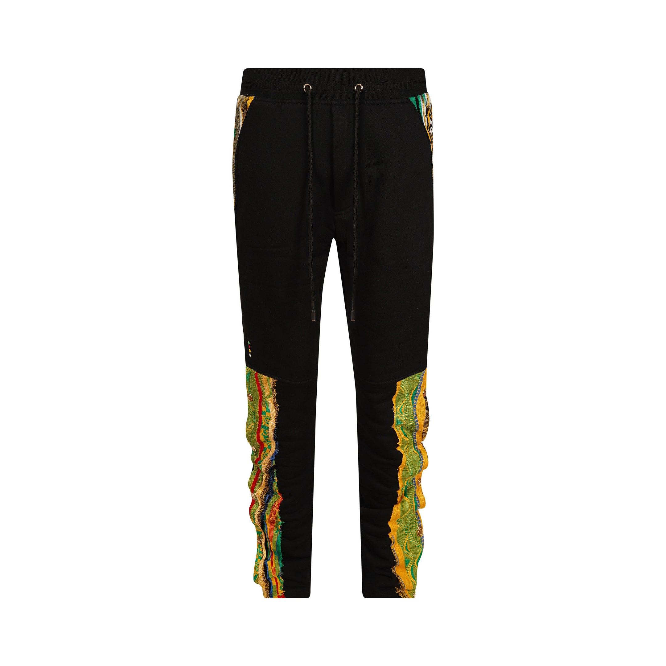 COOGI Sweater Pieced Fleece Jogger - Black