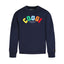 New - COOGI - Block Logo Crew - Oversized - Navy: COOGI Crown Reserve HeavyLuxe Fleece