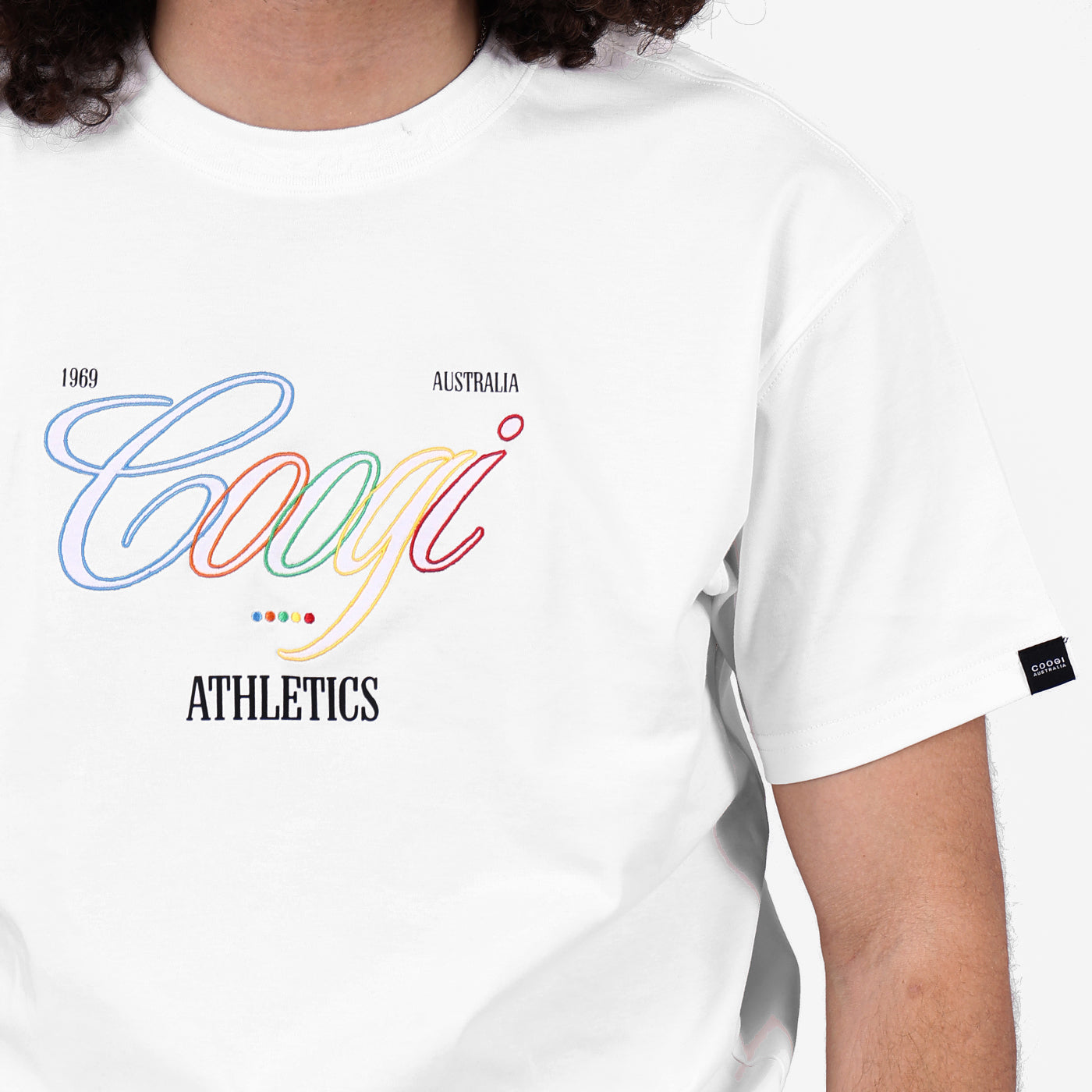New - COOGI Athletic Tee - White