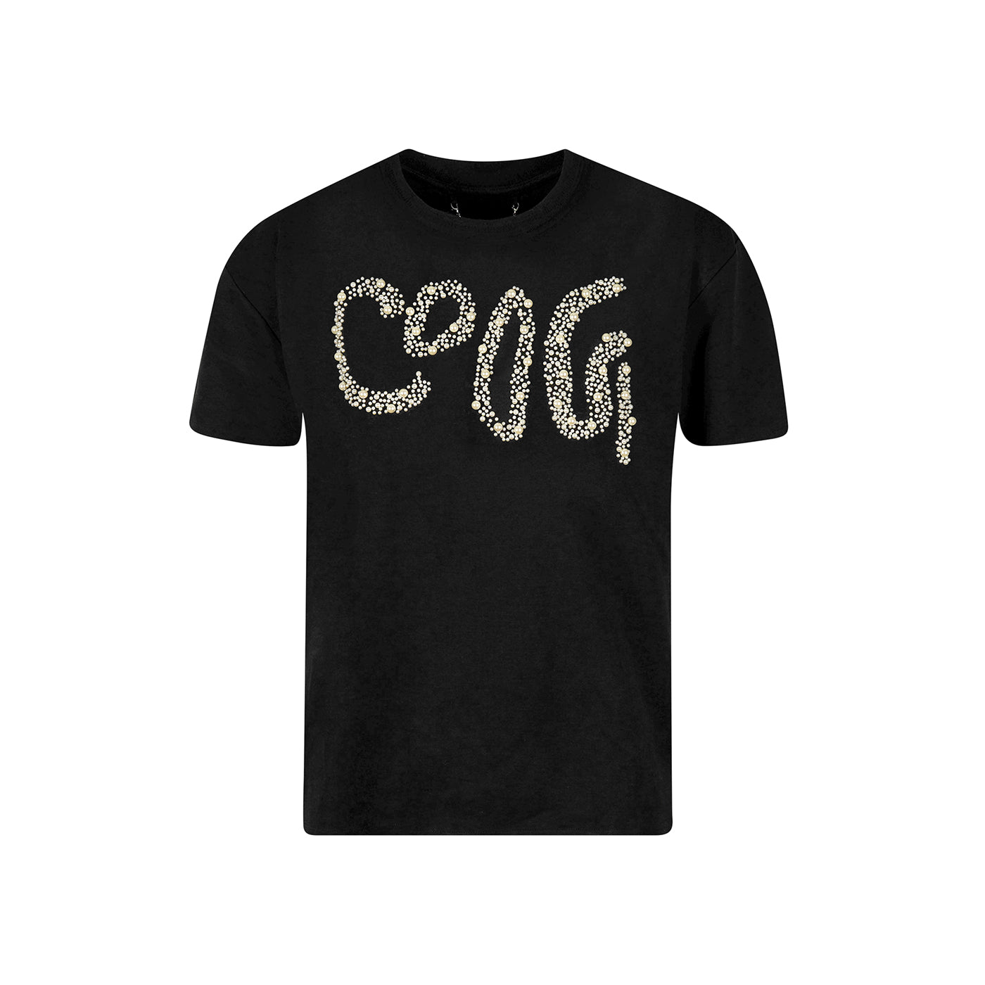 New - COOGI Pearl Logo Tee in Black