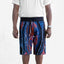 New - COOGI Navy and Orange Sweater Knit Shorts