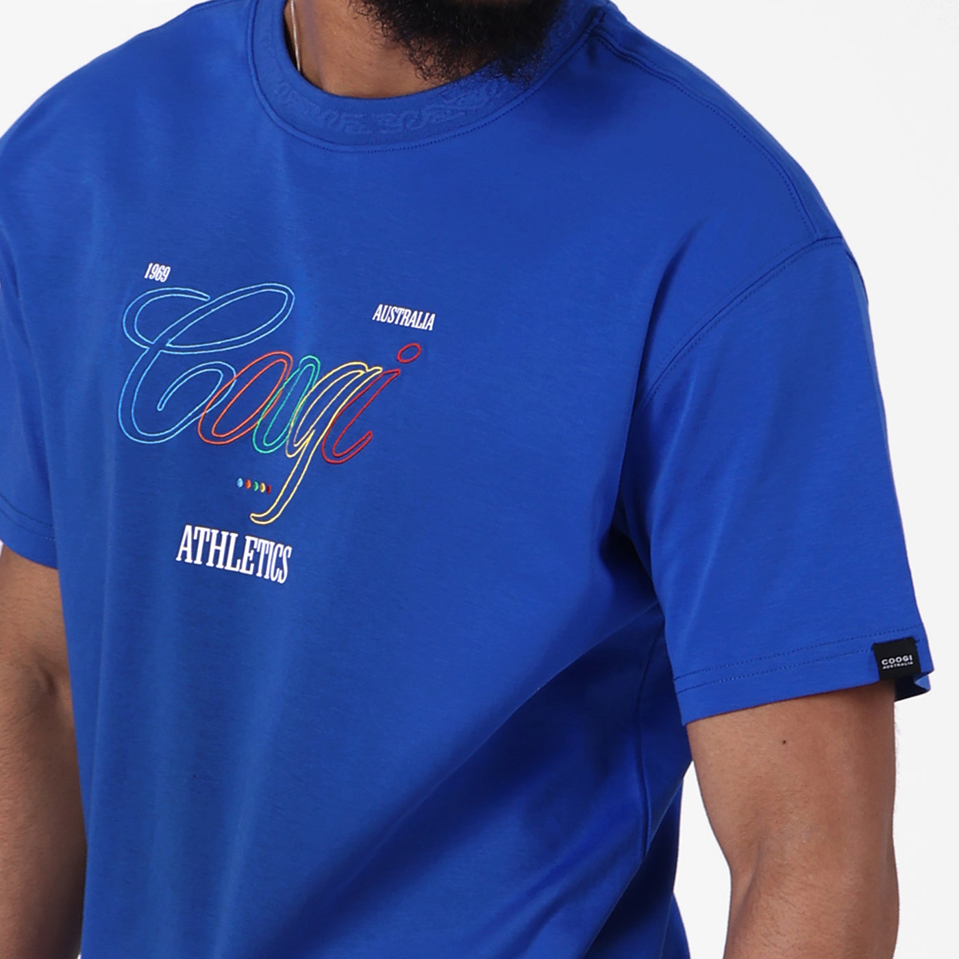New - COOGI Athletic Tee - Royal Blue