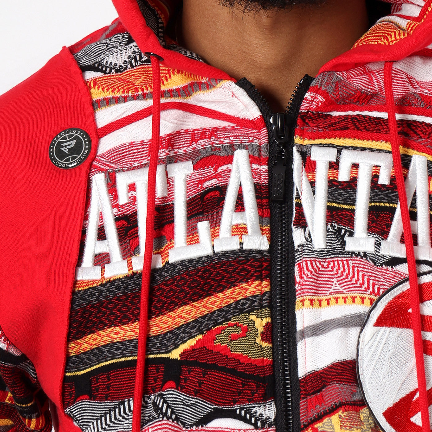 New - COOGI X NBA X Protege - Atlanta Hawks Full Zip Hoody