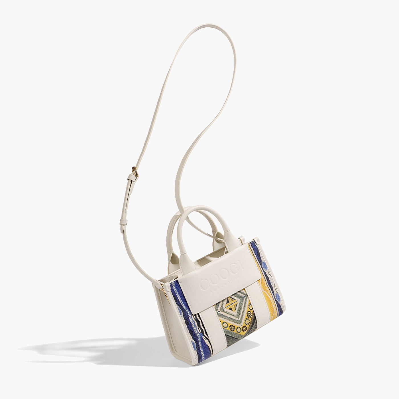 New - COOGI Hamptons Mini Tote Bag - Cream