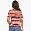 New - COOGI Women's All-Season Knit SS Top - Pink-Yellow