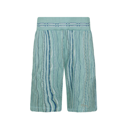New -COOGI Light Weight Sweater Knit Shorts - Blue Base