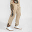 COOGI Sweater Pieced Fleece Jogger - Khaki