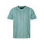 New - COOGI Light Weight Sweater Knit Tee - Blue Base
