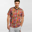 COOGI Sunset Classic All-Over V-Neck Tee