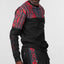 COOGI Classic Red-Black Fleece Crewneck