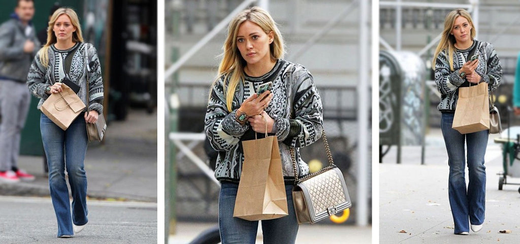 Spotted – Hillary Duff in NYC – in COOGI