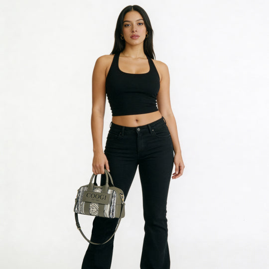 New - COOGI Siena HandBag - Olive