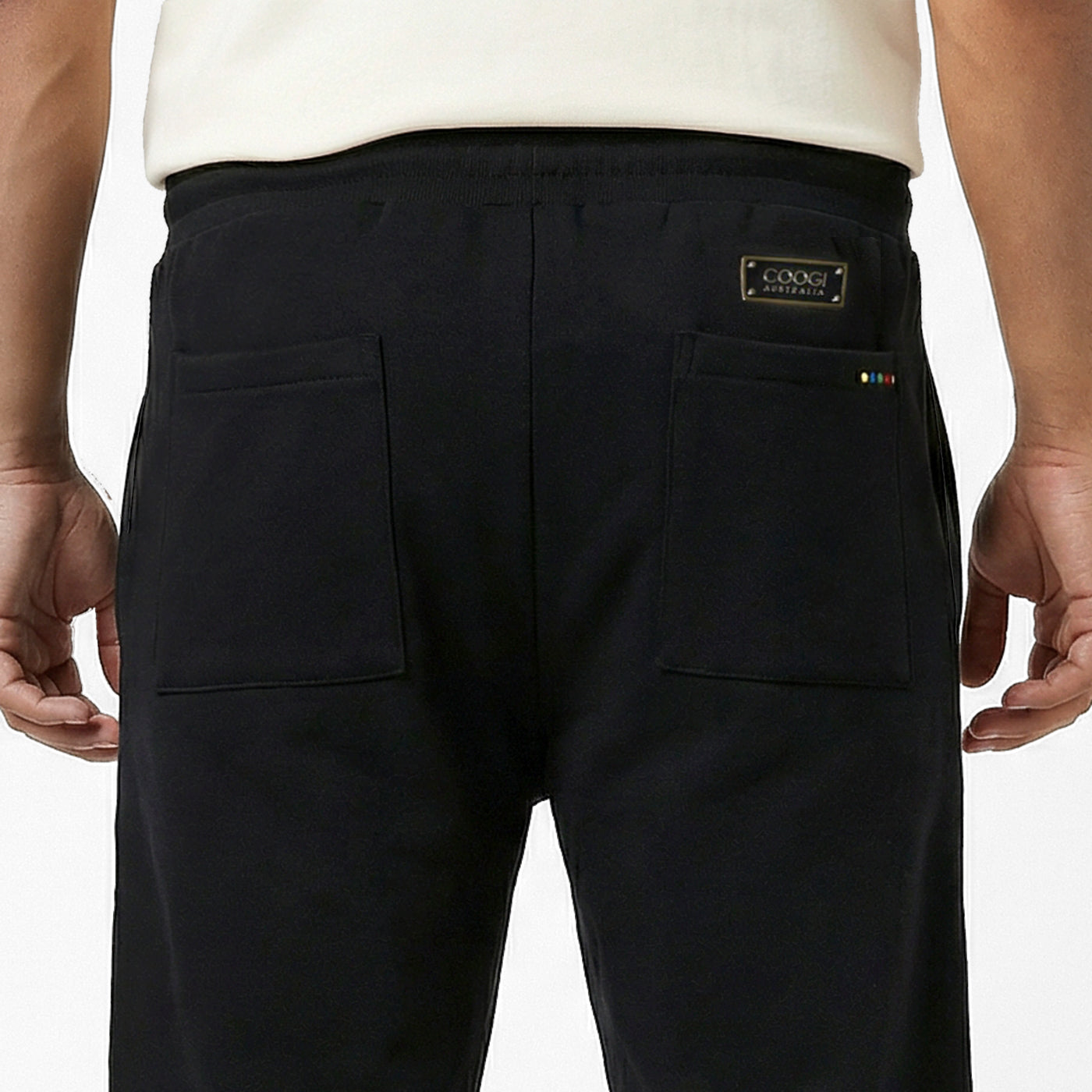 New - COOGI Script Jogger - Oversized - Black: COOGI Crown Reserve HeavyLuxe Fleece