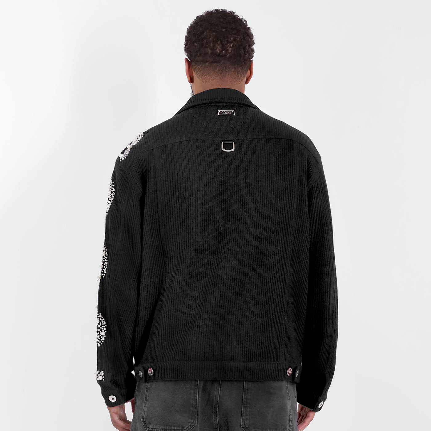 New - COOGI Knit Pearl Jacket