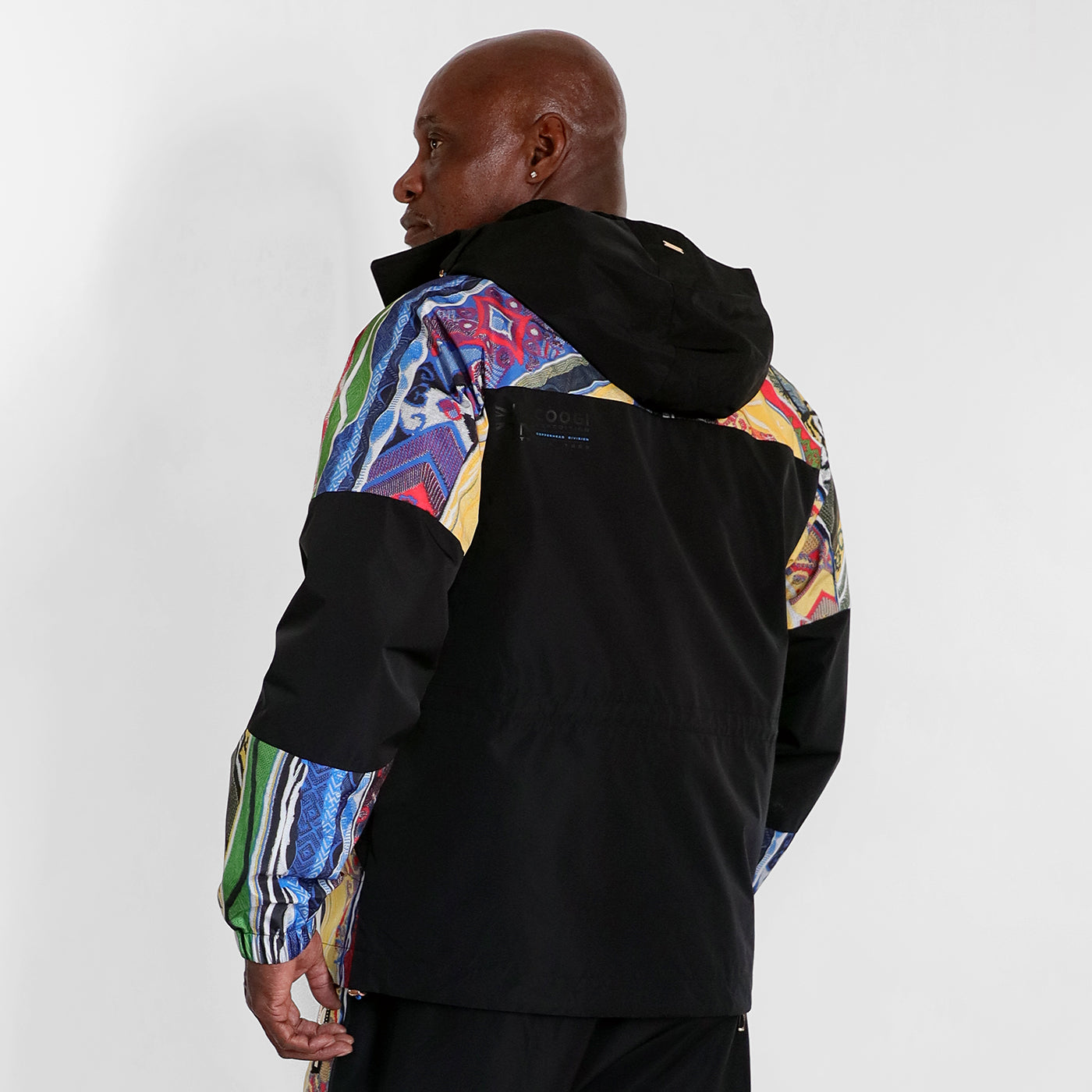 New - COOGI Acadia Print Hooded Jacket