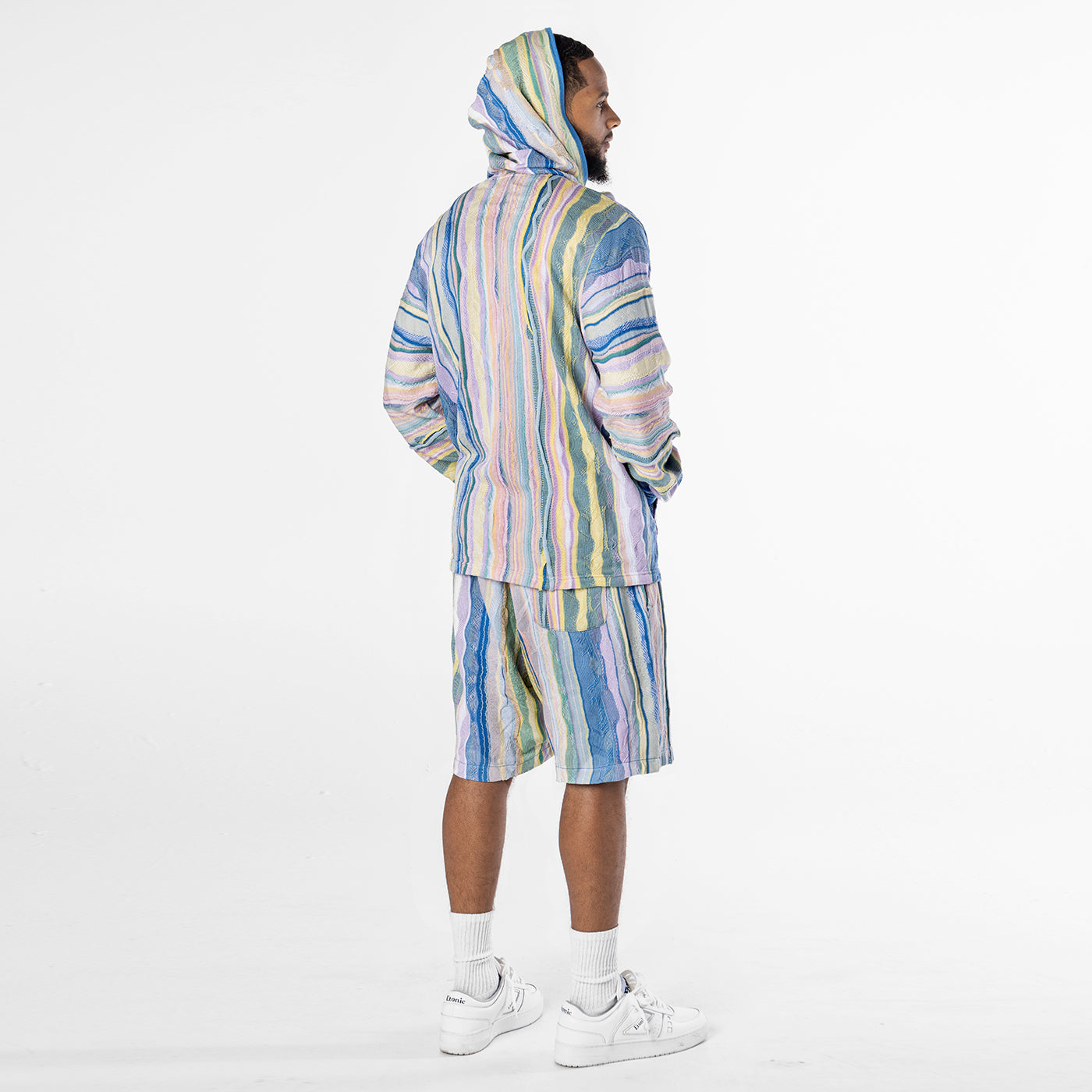 New - COOGI Light Weight Sweater Knit Shorts in Pink and Blue