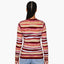 New - COOGI Women's Light Weight Knit LS Top - Pink-Yellow