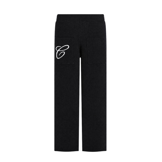 Introducing - COOGI Heavy Weight Fashion Knit Pants - Black