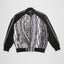 COOGI Sweater Patched Jacket-Black