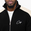 Introducing - COOGI Heavy Weight Fashion Knit Track Jacket - Black