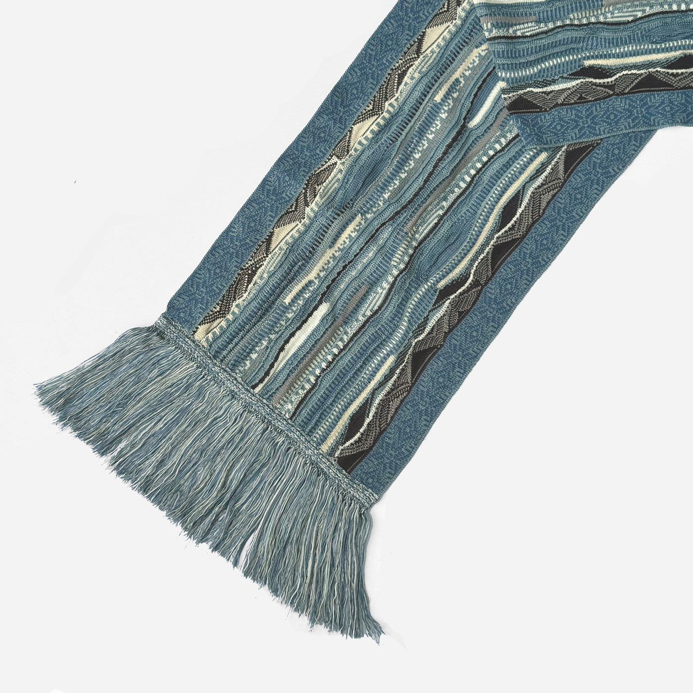 New - Pacific Blues Sweater Knit Scarf