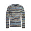 New - COOGI Women's Light Weight Knit LS Top - Blue Multi