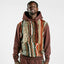 COOGI Sweater Pieced Fleece Hoody - Brown