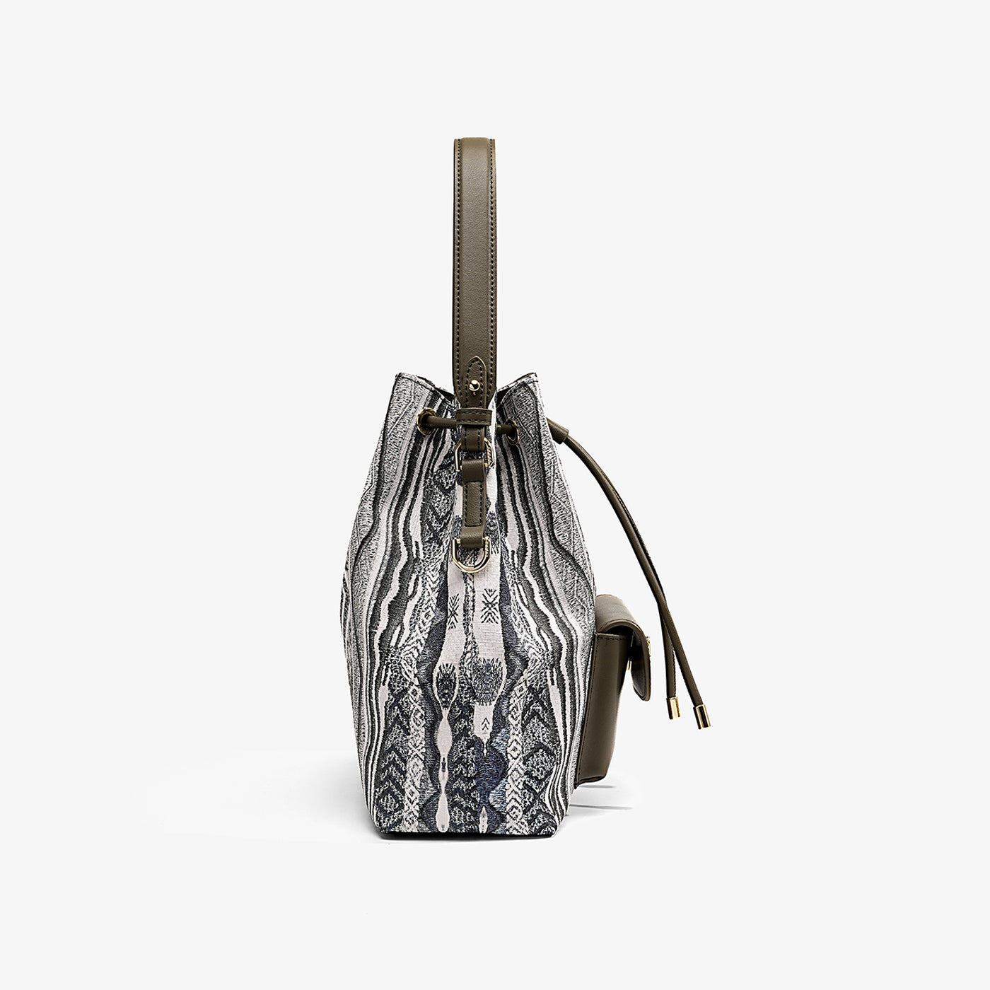 New - COOGI Malindi Bucket Bag - Olive