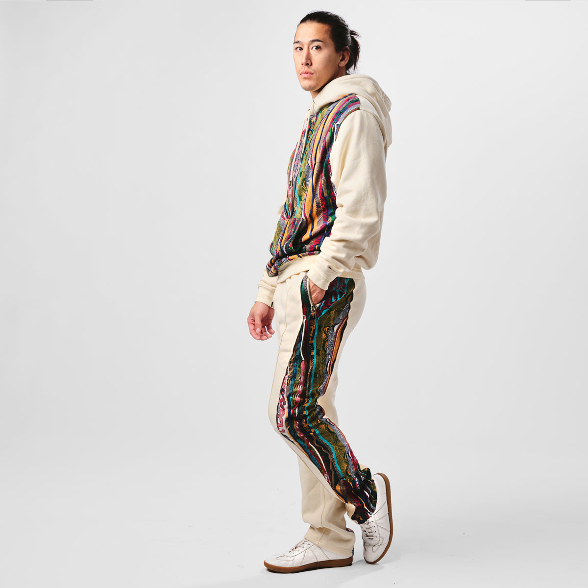 COOGI Sweater Pieced Fleece Hoody - Classic