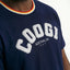 New - COOGI Block Logo Tee - Oversized - Navy