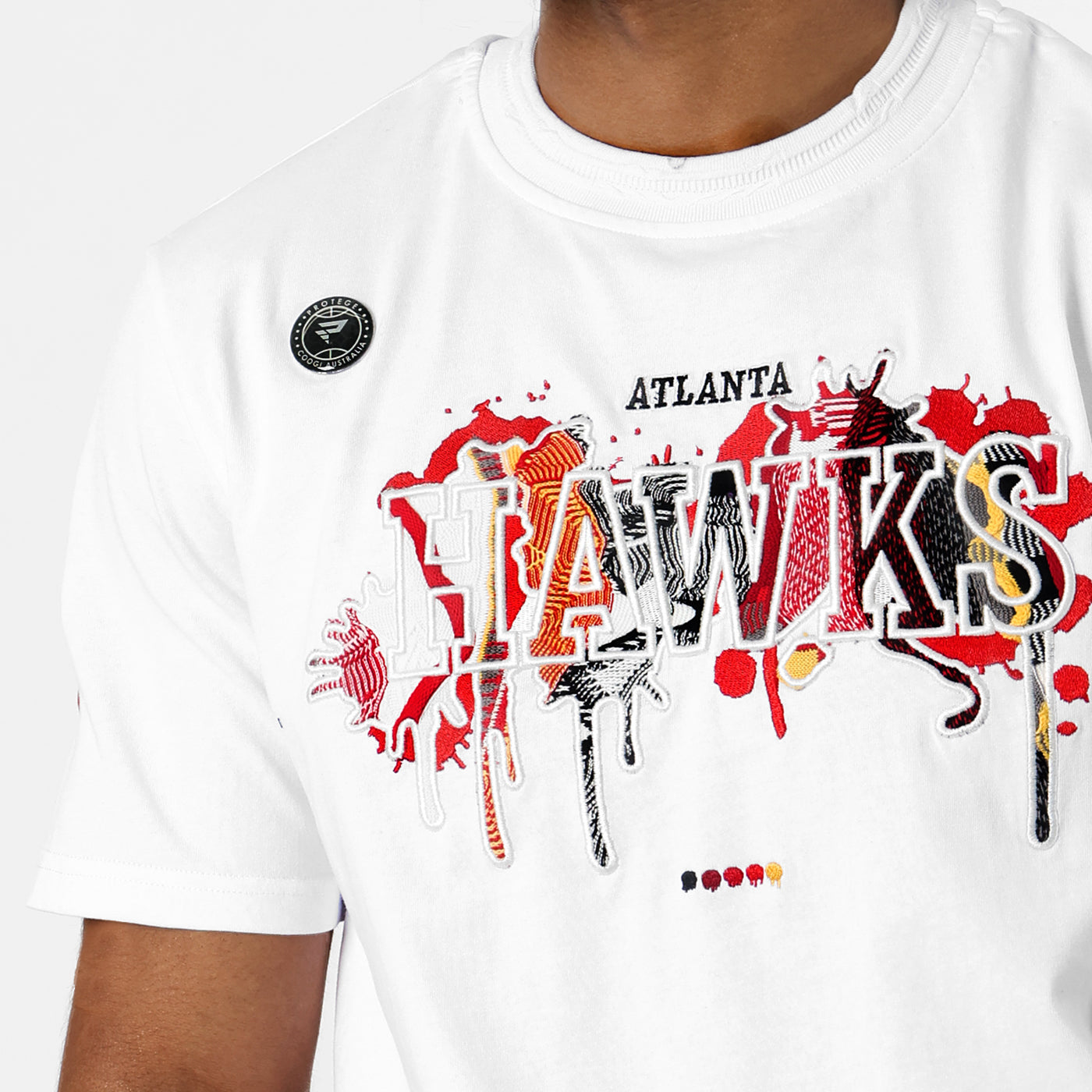 New - COOGI X NBA X Protege - Atlanta Hawks Tee