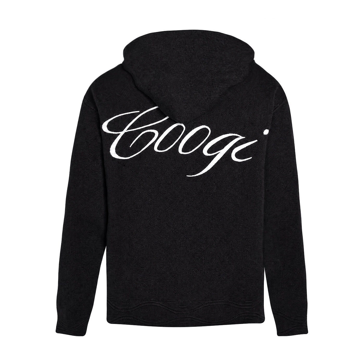 Introducing - COOGI Heavy Weight Fashion Knit Hoody - Black