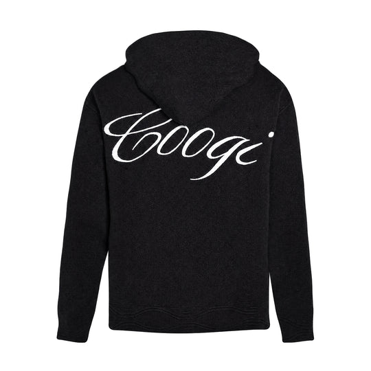 Introducing - COOGI Heavy Weight Fashion Knit Hoody - Black
