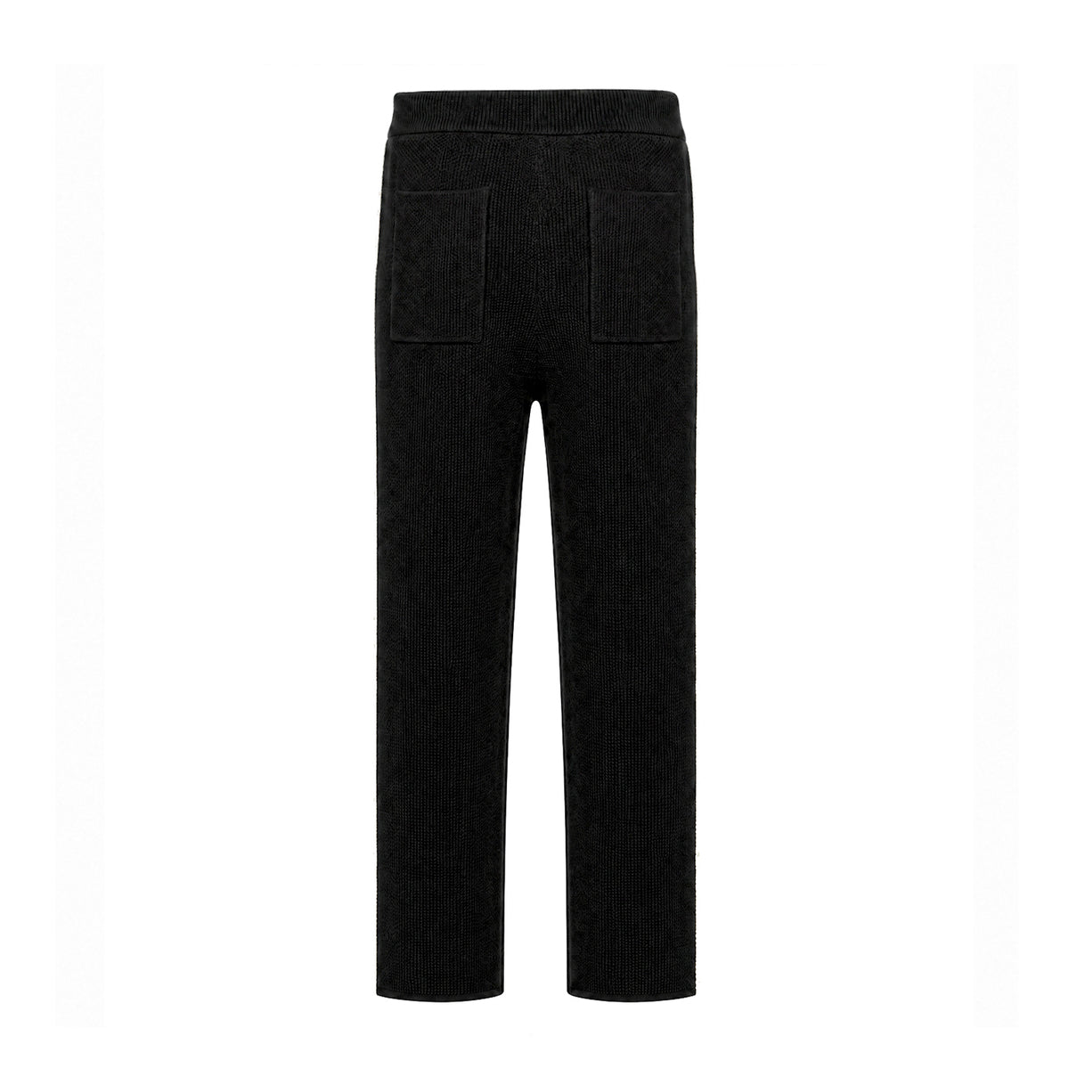 Introducing - COOGI Heavy Weight Fashion Knit Track Pants - Black