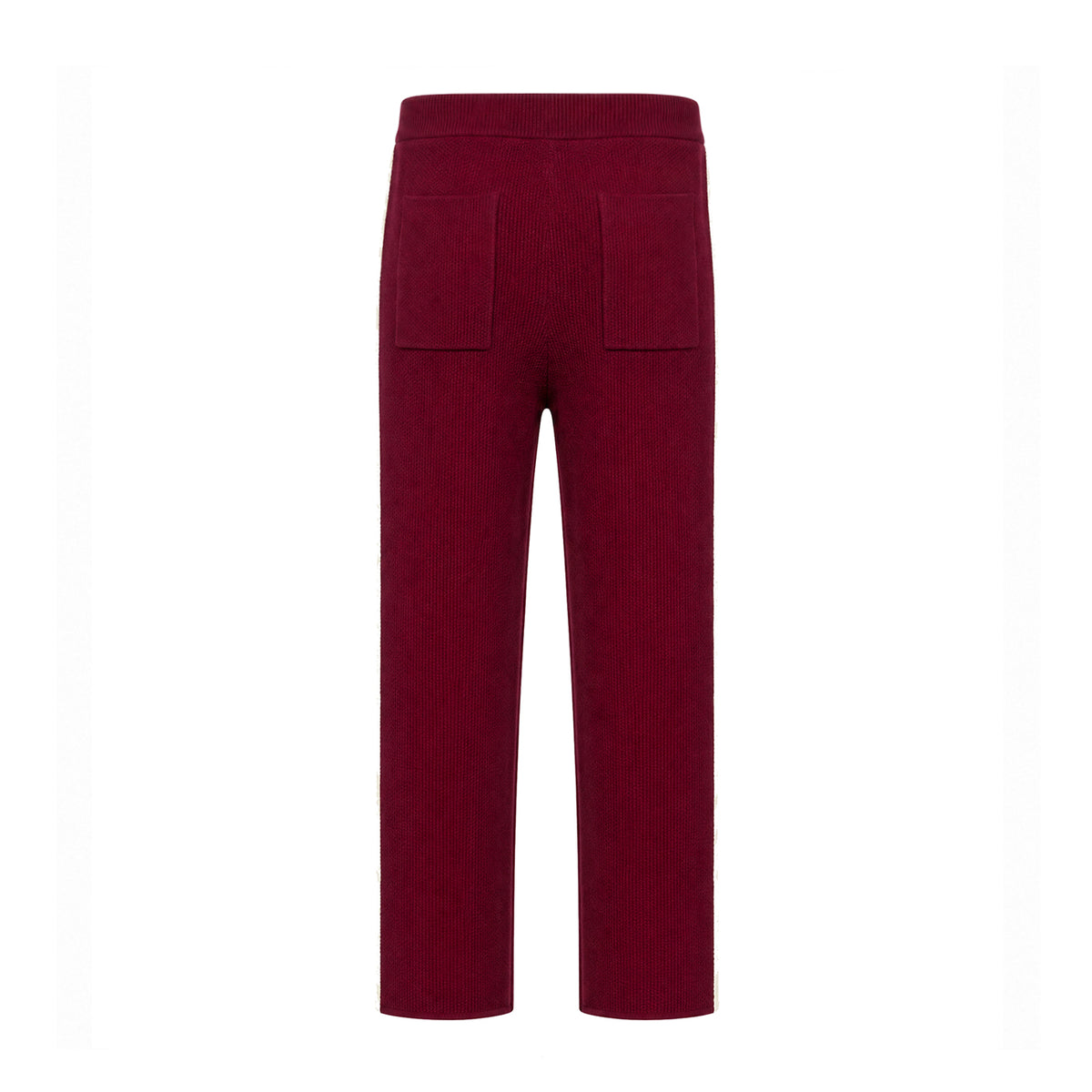Introducing - COOGI Heavy Weight Fashion Knit Track Pants - Burgundy