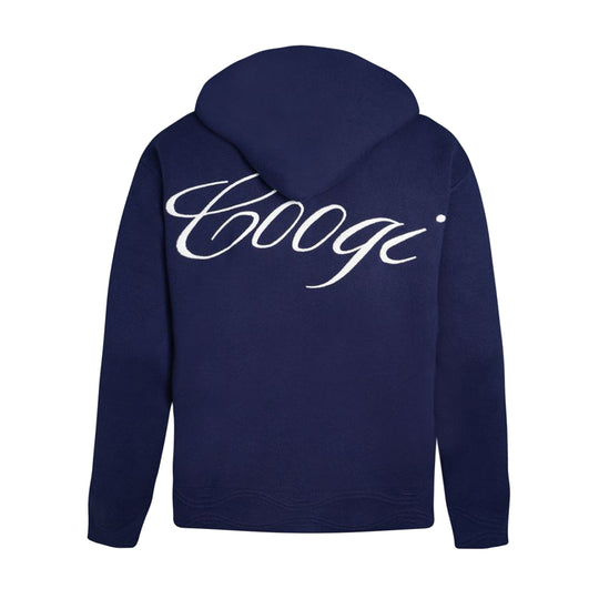 Introducing - COOGI Heavy Weight Fashion Knit Hoody - Blue