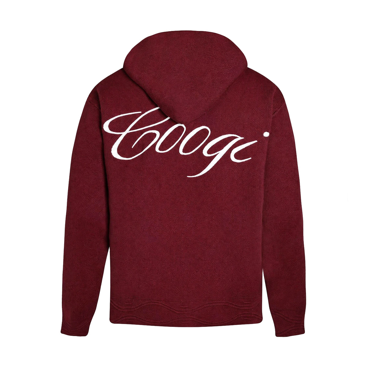 Introducing - COOGI Heavy Weight Fashion Knit Hoody - Red