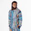 New - COOGI Light Weight Sweater Knit Hoody in Blue and Gray