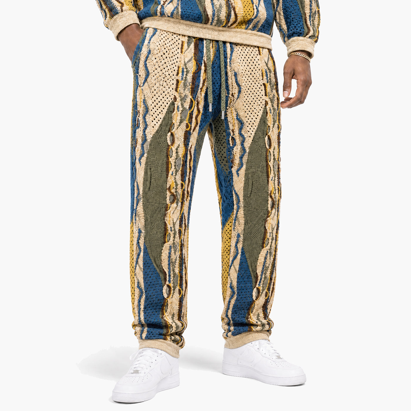 Introducing - COOGI Heavy Weight Fashion Knit Jogger - Multi