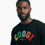 New - COOGI  - Block Logo Crew - Oversized - Black: COOGI Crown Reserve HeavyLuxe Fleece