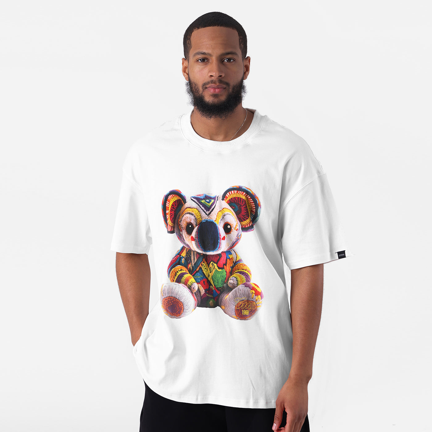 New - COOGI Koala Tee - Oversized - White
