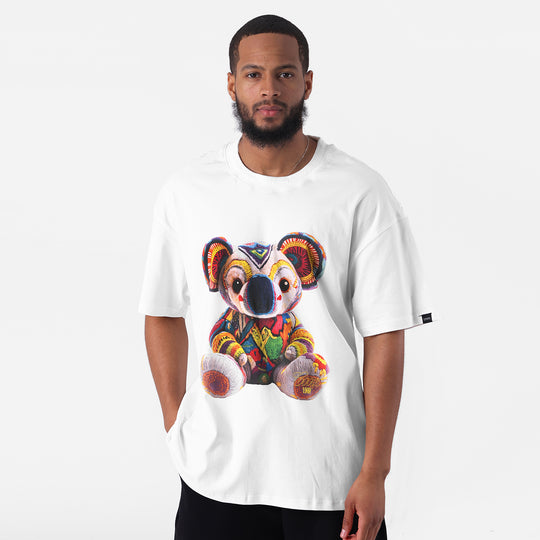 New - COOGI Koala Tee - Oversized - White