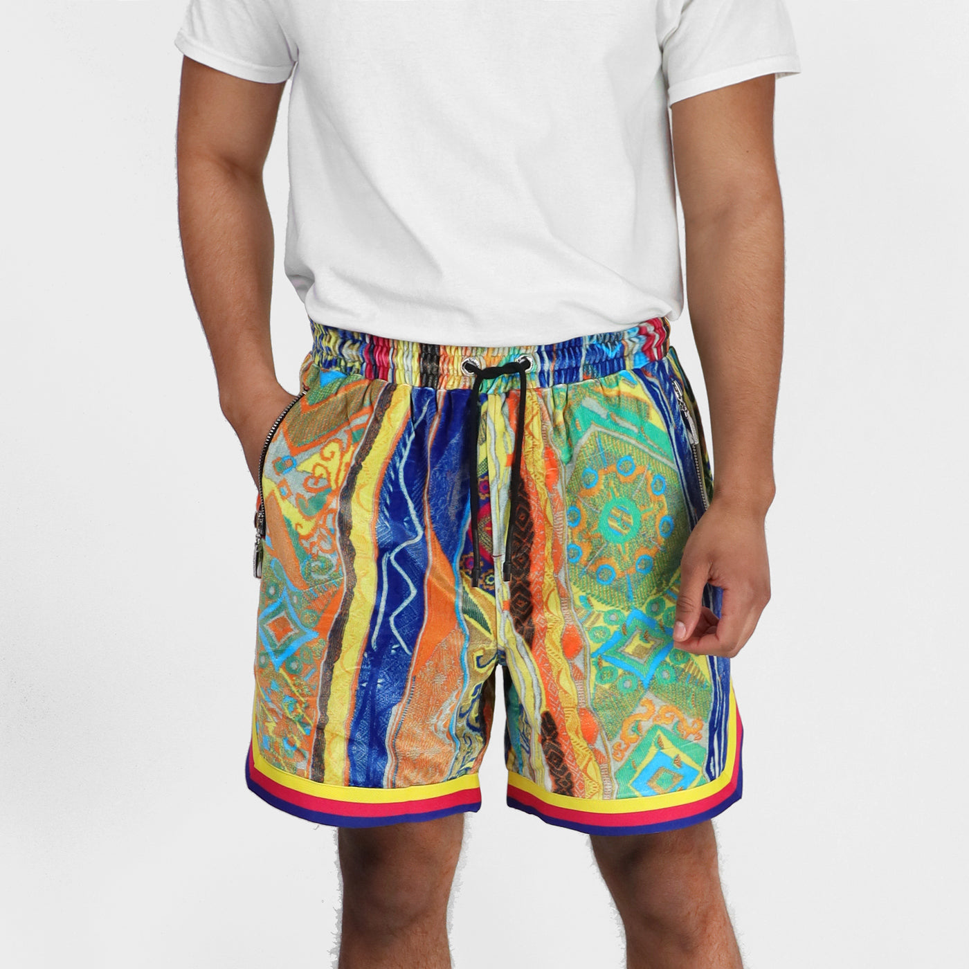 COOGI Bali - Printed Velvet Short