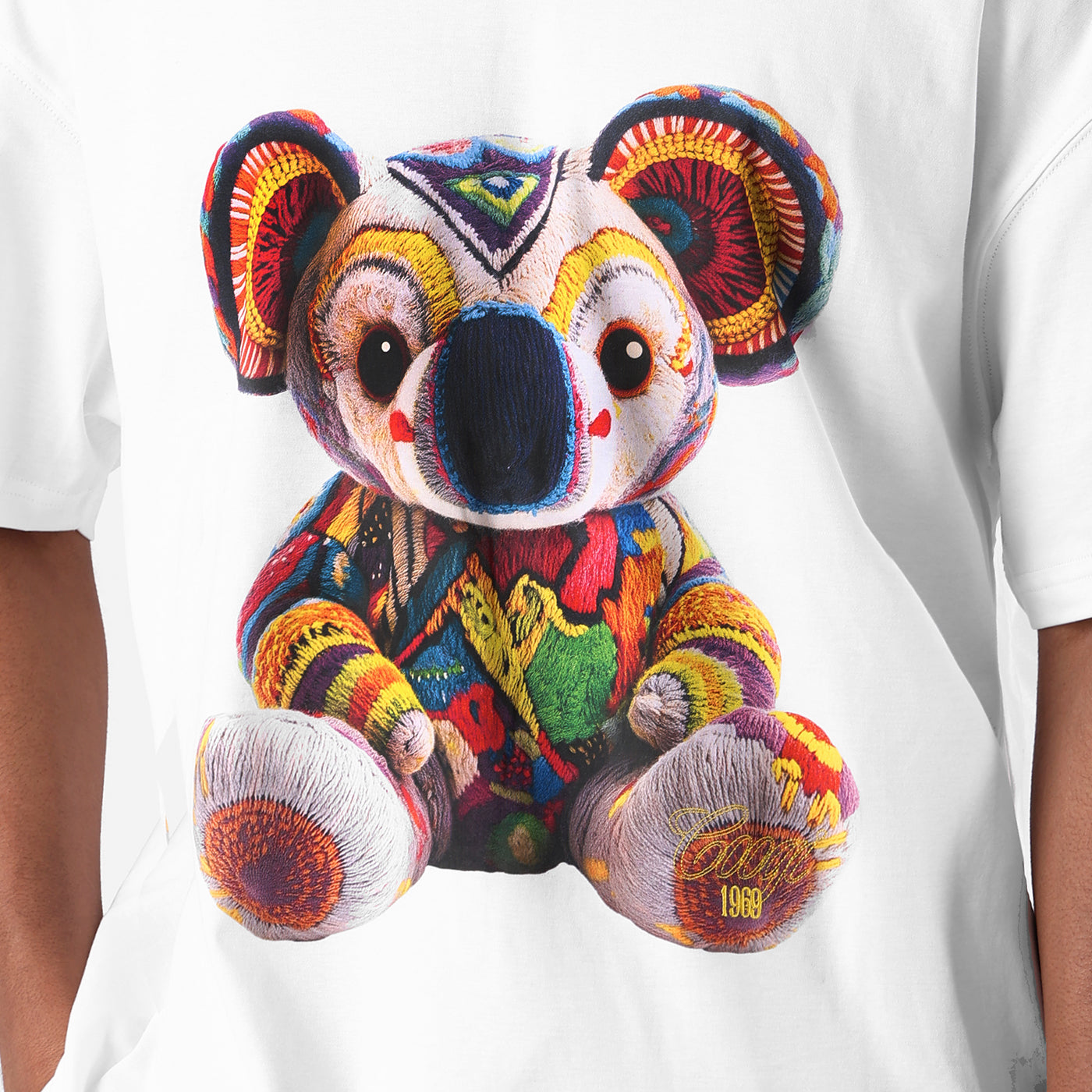 New - COOGI Koala Tee - Oversized - White