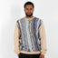New - COOGI Cable Knit Crewneck Sweater - Khaki
