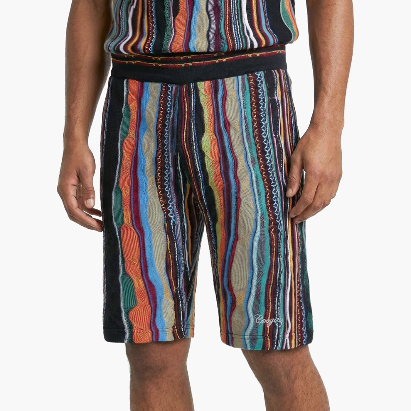 New - COOGI Los Angeles Light Weight Sweater Knit Shorts