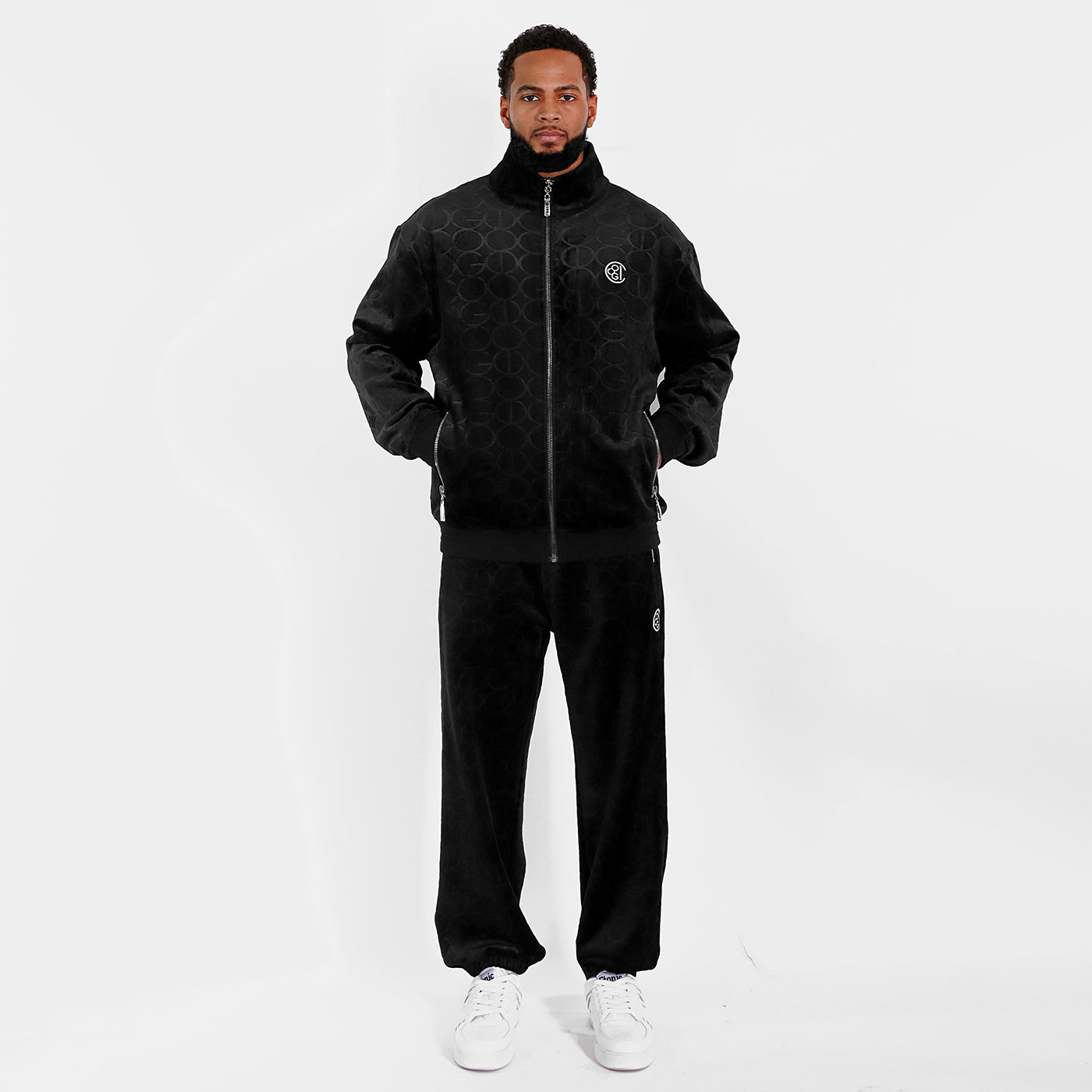 New - COOGI Embossed Velour Pants
