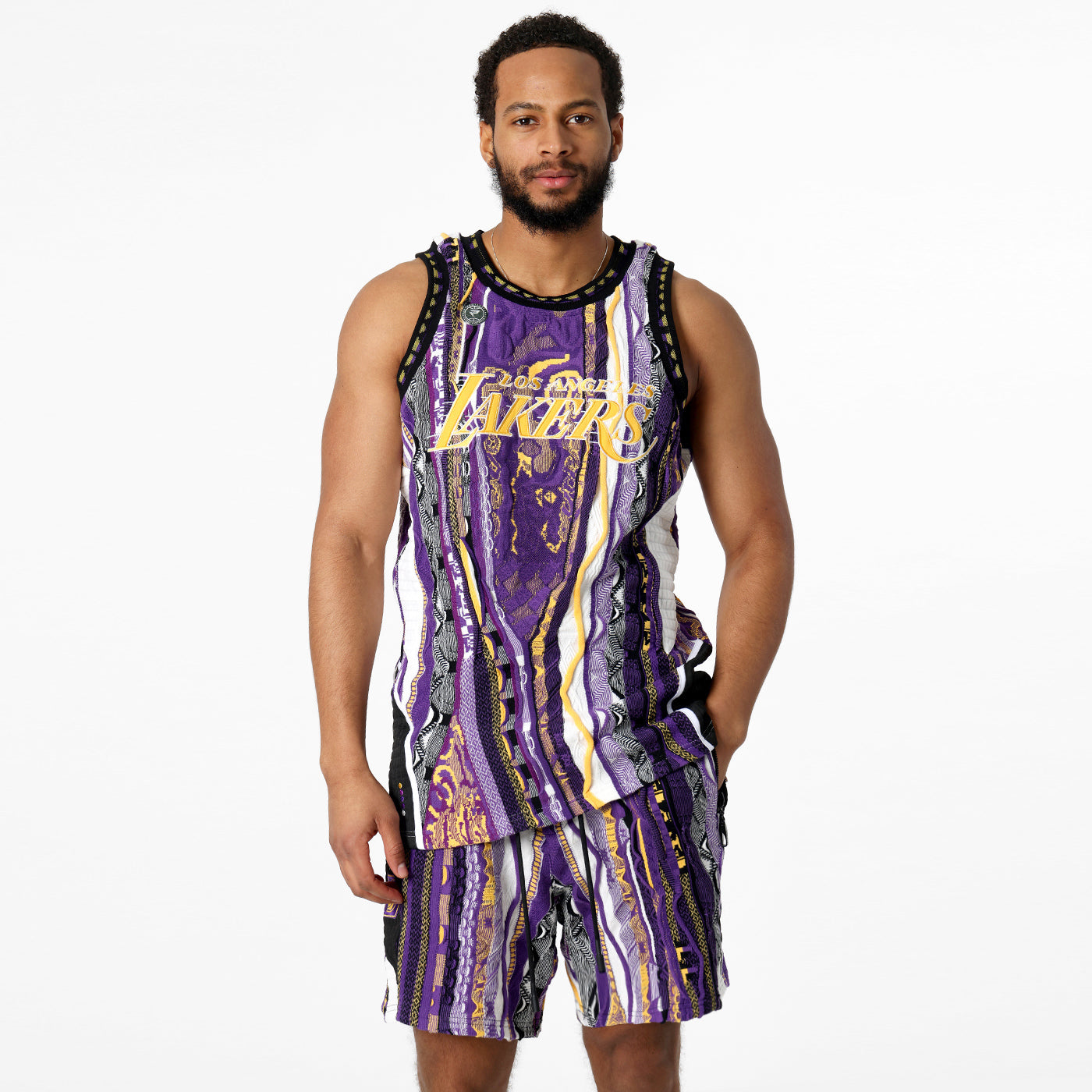 New - COOGI X NBA X Protege - Lakers Sweater Vest